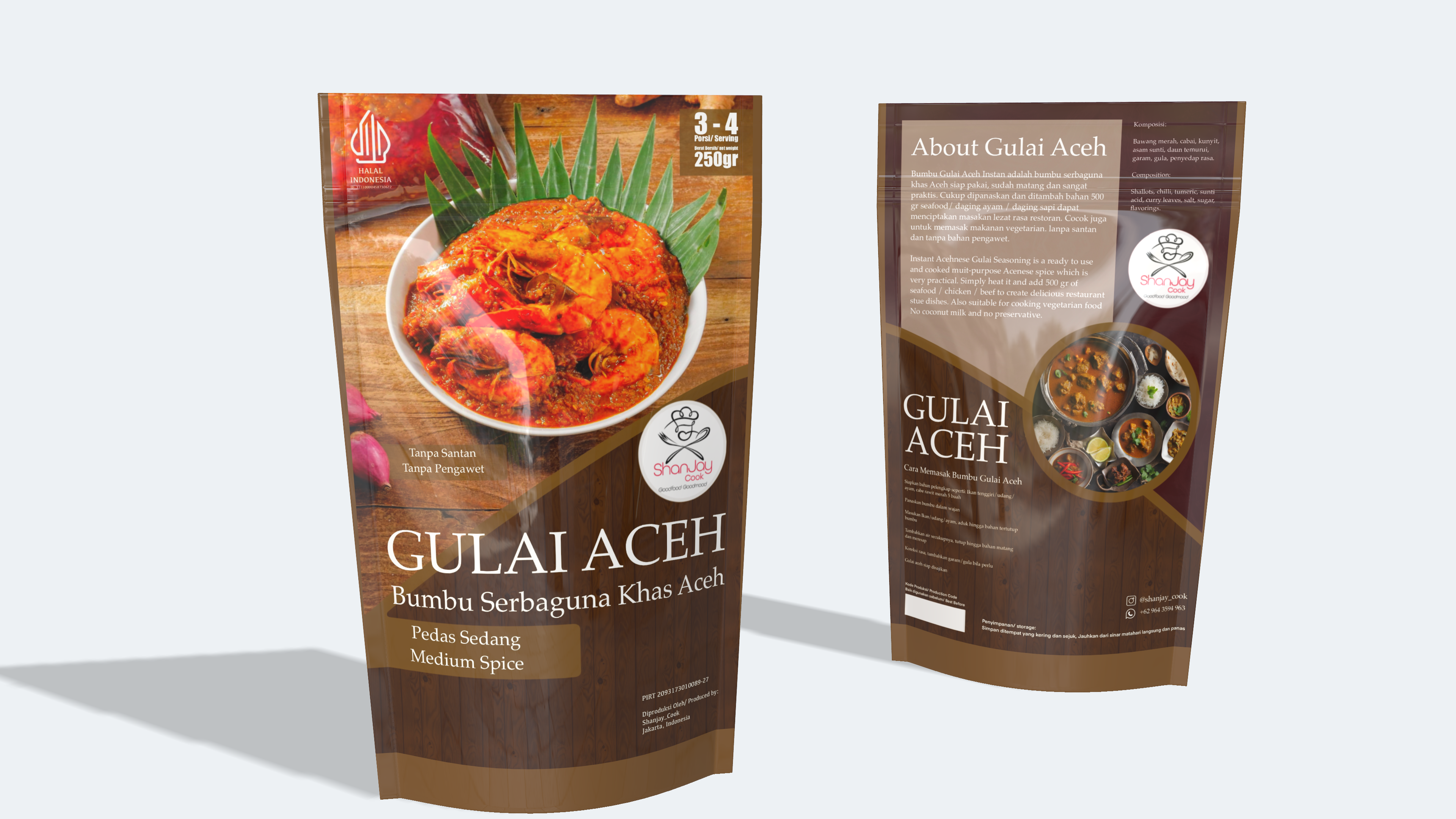 Product Mockup - Shanjay Cook
